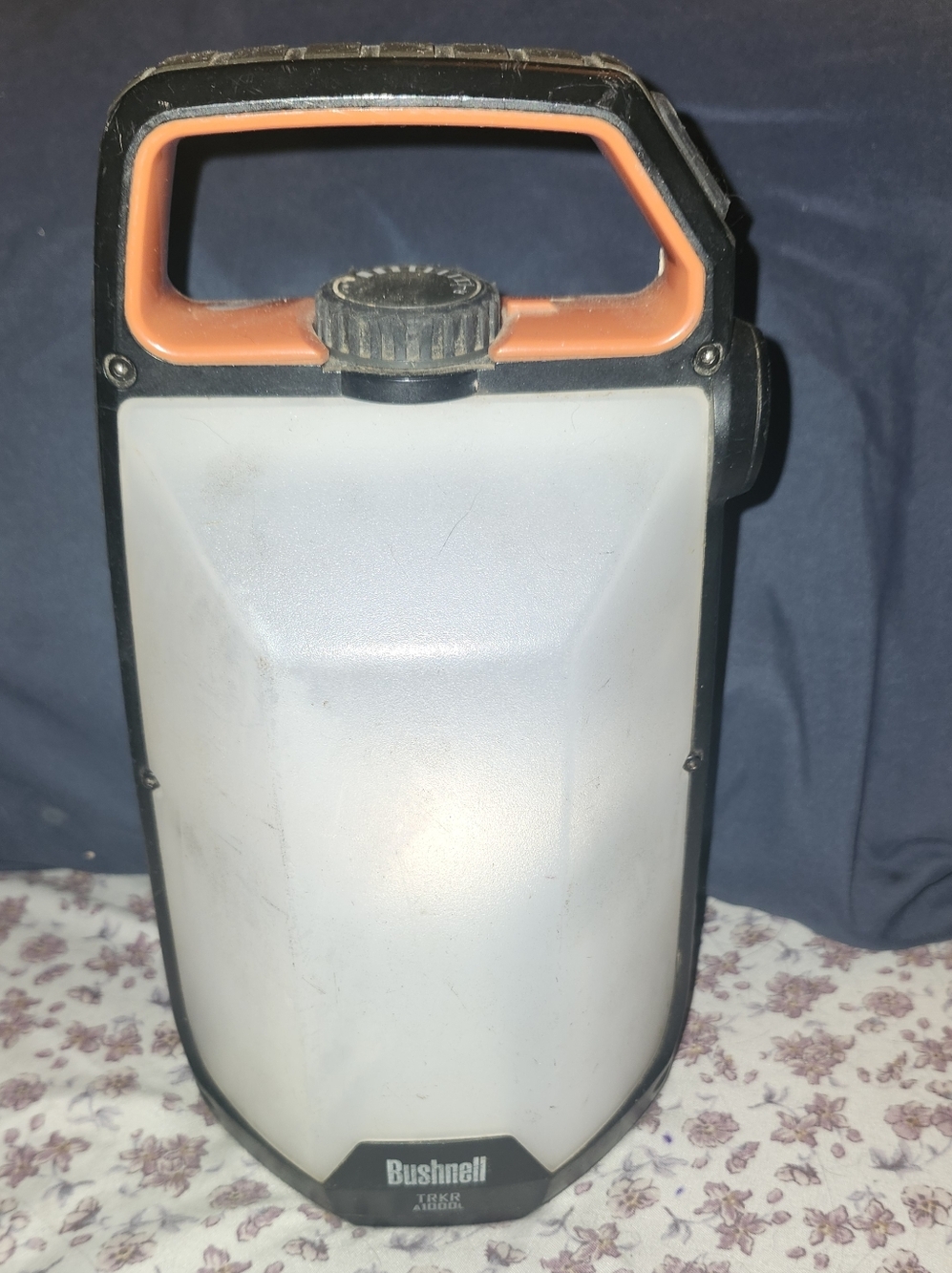 Bushnell TRKR Portable LED Lantern - Black with Orange Handle